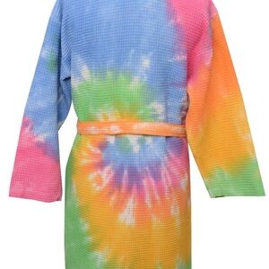 Vibrant Tie-Dye Women's Robe